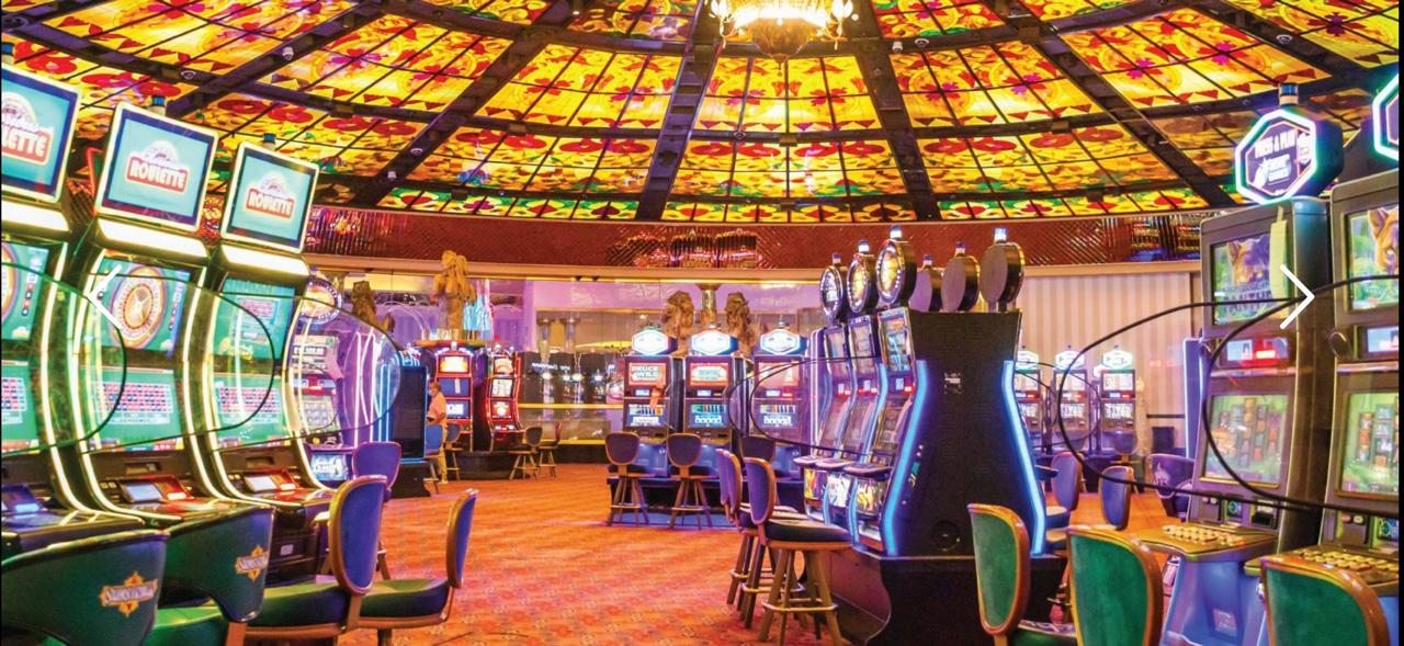 The Carousel Casino — iconic stained glass dome gaming floor
